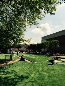 PGSD artificial grass laying at Oxford Brookes University